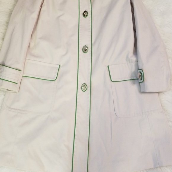 Ladies Tally-Ho Off White Lined Coat Size M - Picture 2 of 8
